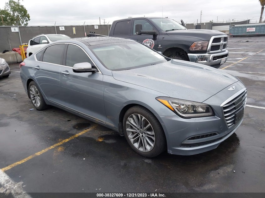 2015 Hyundai Genesis 3.8 VIN: KMHGN4JE3FU089688 Lot: 38327609