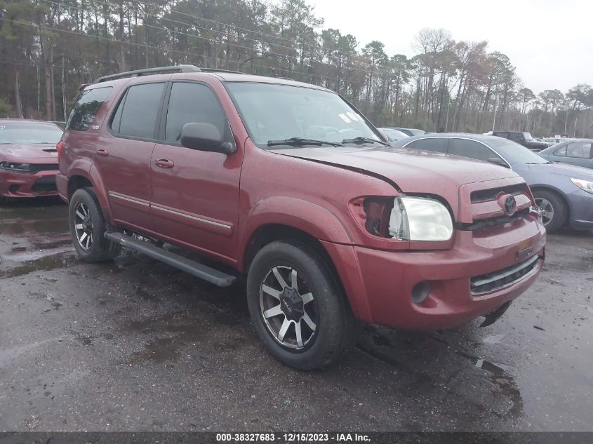 2007 Toyota Sequoia Sr5 V8 VIN: 5TDZT34A57S296515 Lot: 38327683