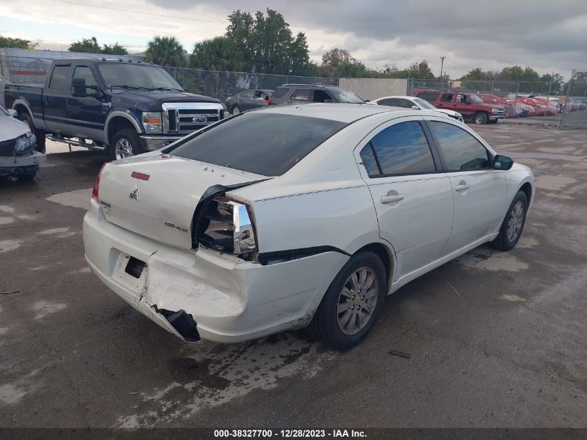 2008 Mitsubishi Galant Es VIN: 4A3AB36F58E021305 Lot: 38327700