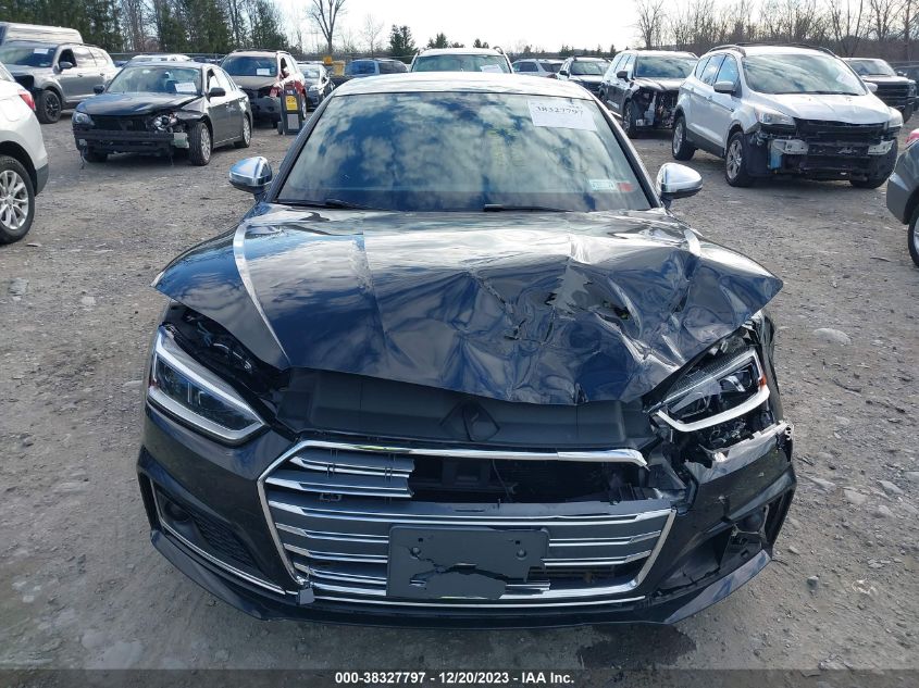 2019 Audi S5 3.0T Premium VIN: WAUC4CF51KA069148 Lot: 38327797