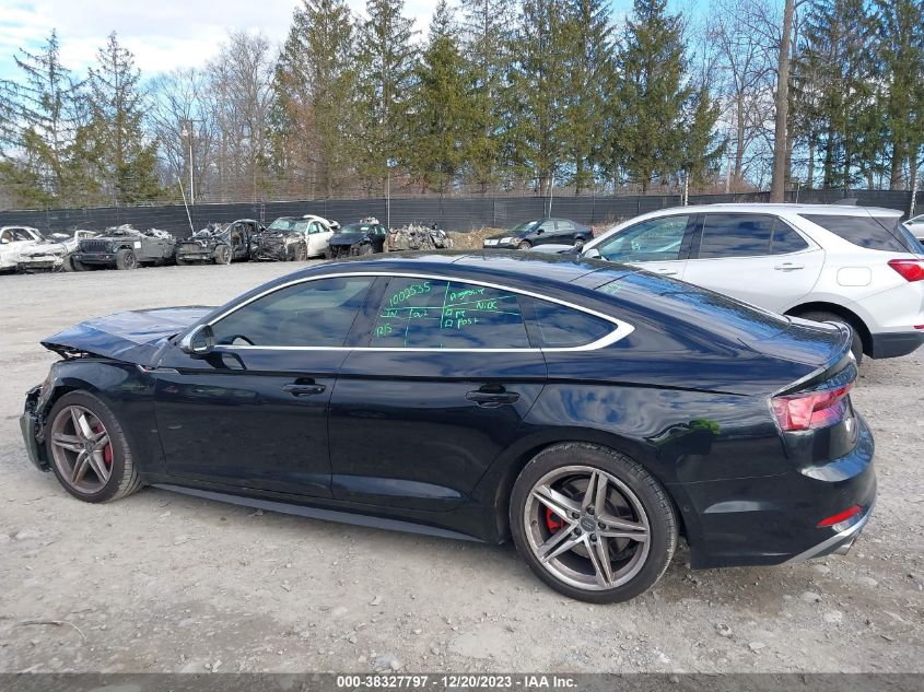 2019 Audi S5 3.0T Premium VIN: WAUC4CF51KA069148 Lot: 38327797