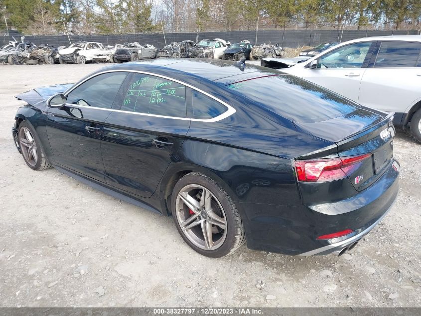 2019 Audi S5 3.0T Premium VIN: WAUC4CF51KA069148 Lot: 38327797