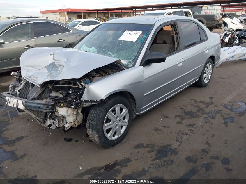 2HGES26743H552344 2003 Honda Civic Ex