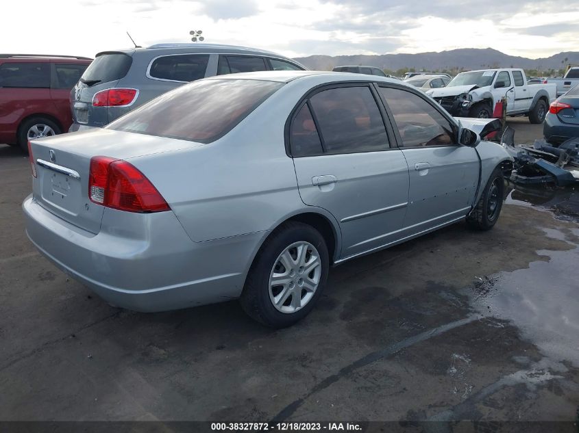 2003 Honda Civic Ex VIN: 2HGES26743H552344 Lot: 38327872