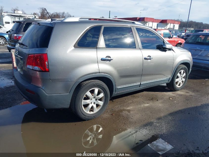 2011 Kia Sorento Lx VIN: 5XYKTCA14BG061406 Lot: 39358573