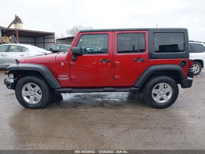 2011 Jeep Wrangler Unlimited Sport VIN: 1J4BA3H15BL601243 Lot: 38328052