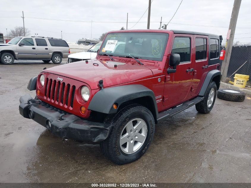 2011 Jeep Wrangler Unlimited Sport VIN: 1J4BA3H15BL601243 Lot: 38328052