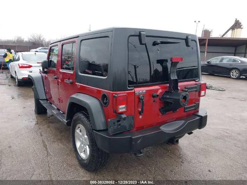 2011 Jeep Wrangler Unlimited Sport VIN: 1J4BA3H15BL601243 Lot: 38328052