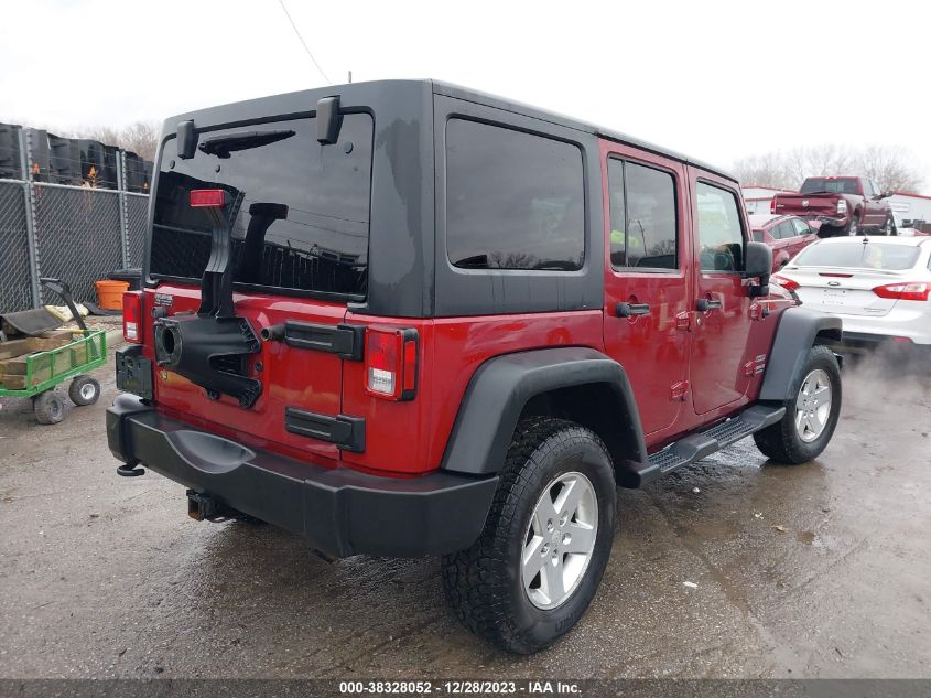 2011 Jeep Wrangler Unlimited Sport VIN: 1J4BA3H15BL601243 Lot: 38328052