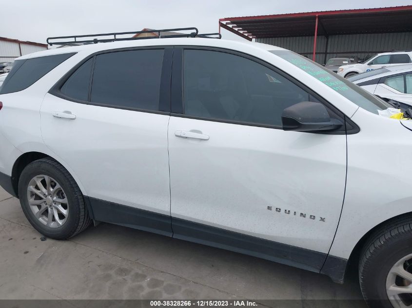 2018 Chevrolet Equinox Ls VIN: 3GNAXREV9JS621084 Lot: 38328266