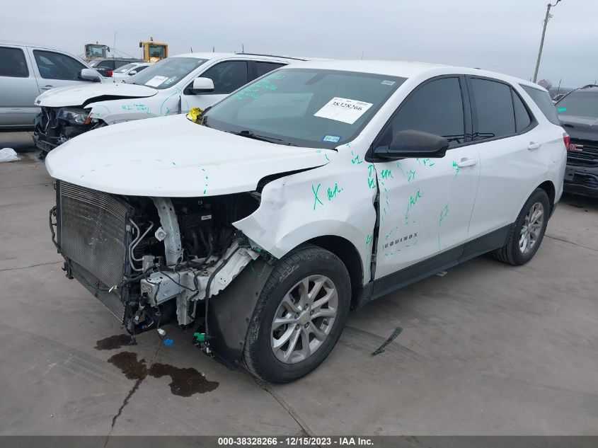 2018 Chevrolet Equinox Ls VIN: 3GNAXREV9JS621084 Lot: 38328266