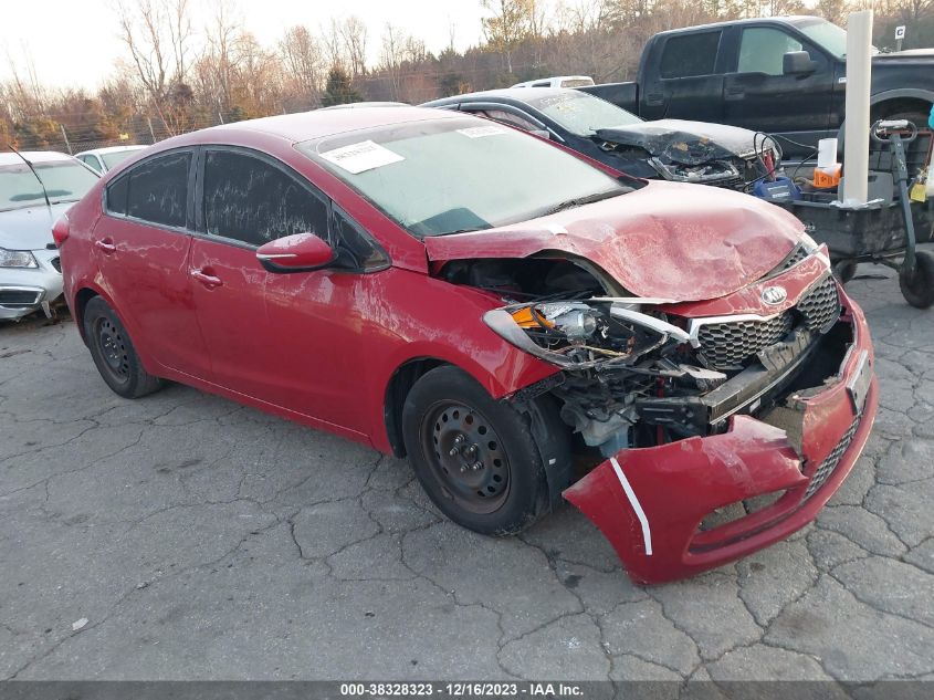 2016 Kia Forte Lx VIN: KNAFX4A6XG5535119 Lot: 38328323