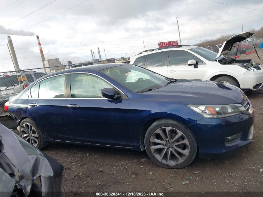 1HGCR2F57EA220563 2014 Honda Accord Sport