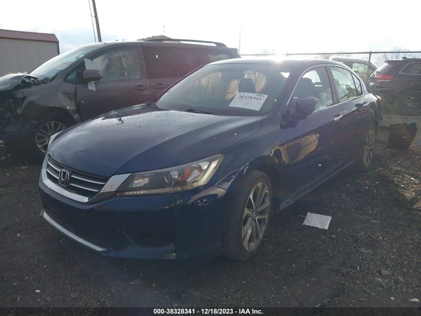 1HGCR2F57EA220563 2014 Honda Accord Sport