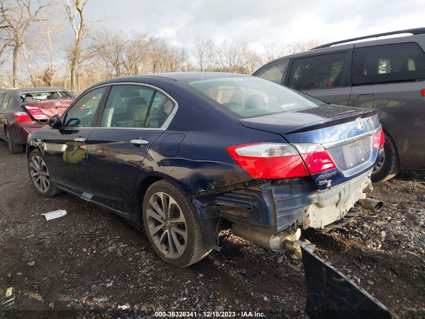 1HGCR2F57EA220563 2014 Honda Accord Sport