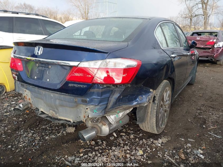 1HGCR2F57EA220563 2014 Honda Accord Sport