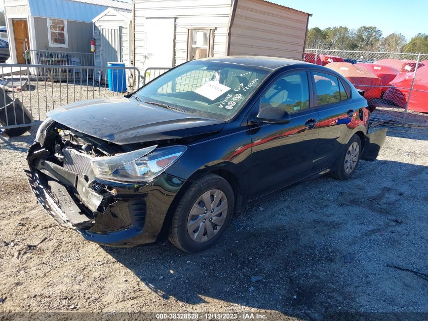 2019 Kia Rio S VIN: 3KPA24AB0KE201798 Lot: 38328528