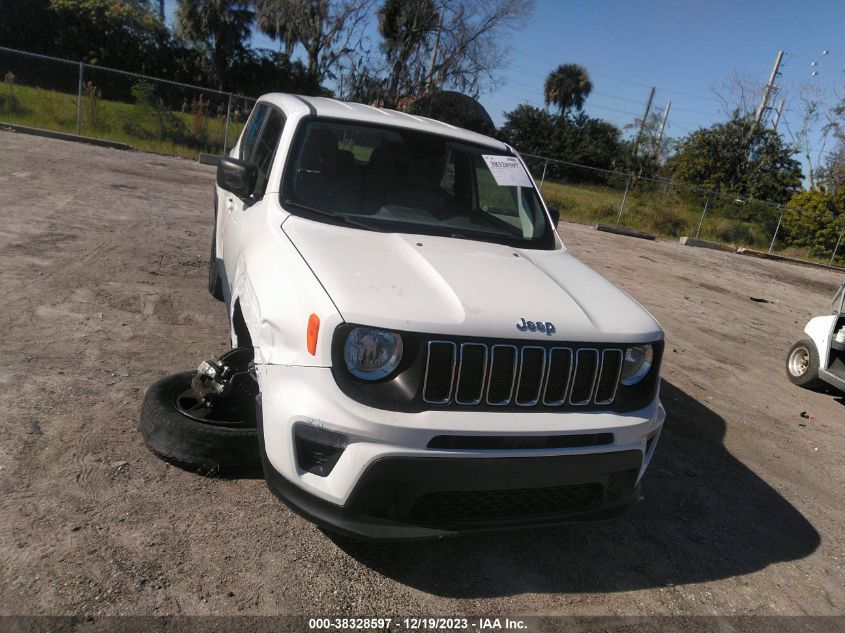 2019 Jeep Renegade Sport Fwd VIN: ZACNJAAB8KPK17590 Lot: 38328597