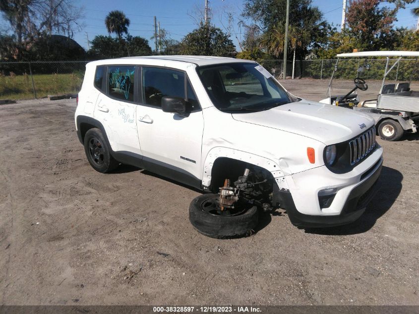 2019 Jeep Renegade Sport Fwd VIN: ZACNJAAB8KPK17590 Lot: 38328597