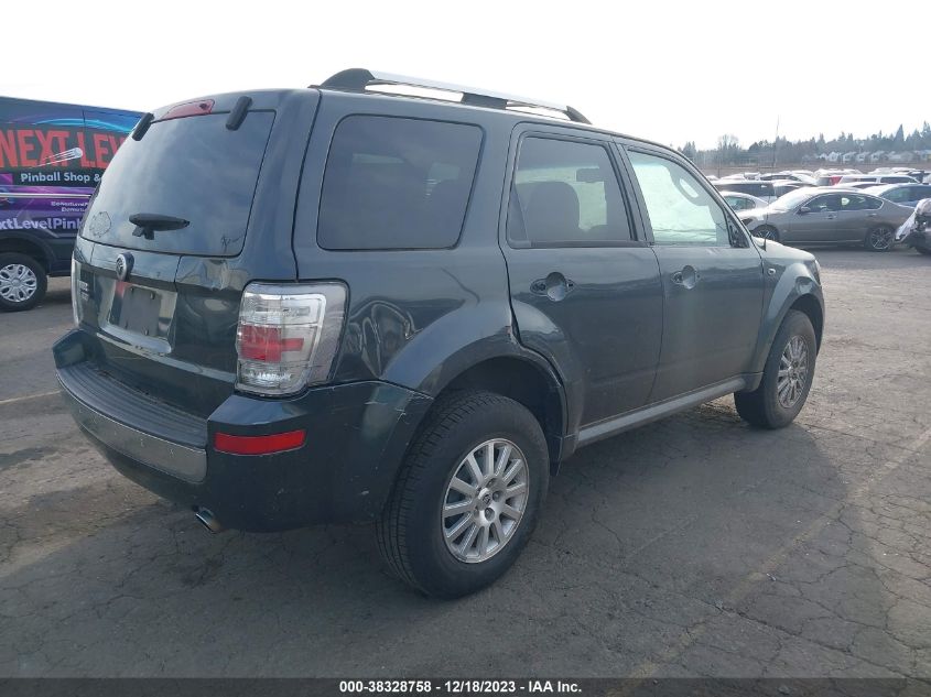 2009 Mercury Mariner Premier VIN: 4M2CU87719KJ11803 Lot: 38328758