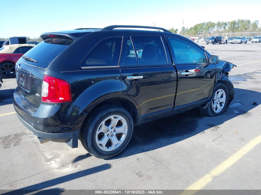 2013 Ford Edge Sel VIN: 2FMDK3JC4DBC44417 Lot: 38328841