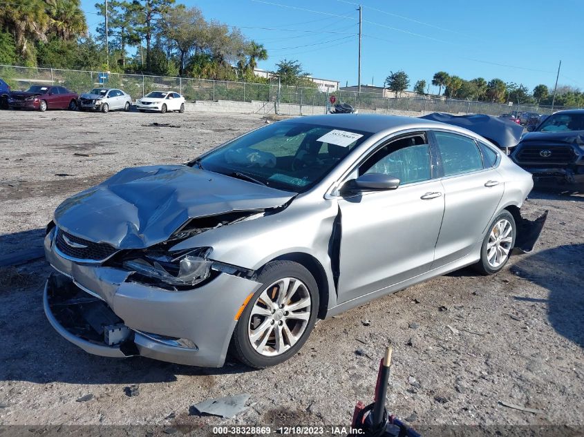 2015 Chrysler 200 C VIN: 1C3CCCCB5FN618997 Lot: 38328869