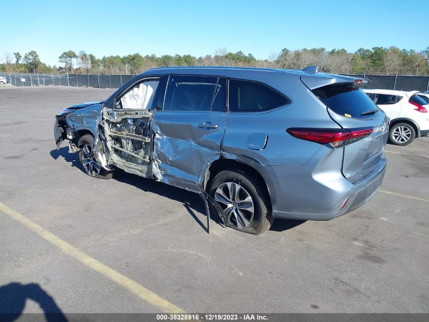 2020 Toyota Highlander Xle VIN: 5TDGZRAH8LS020527 Lot: 38328916