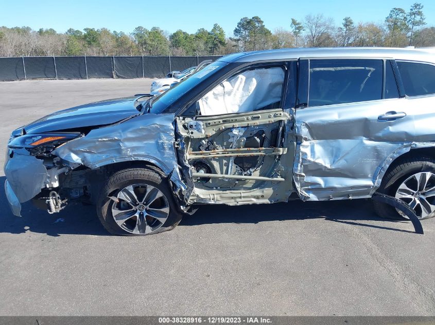 2020 Toyota Highlander Xle VIN: 5TDGZRAH8LS020527 Lot: 38328916