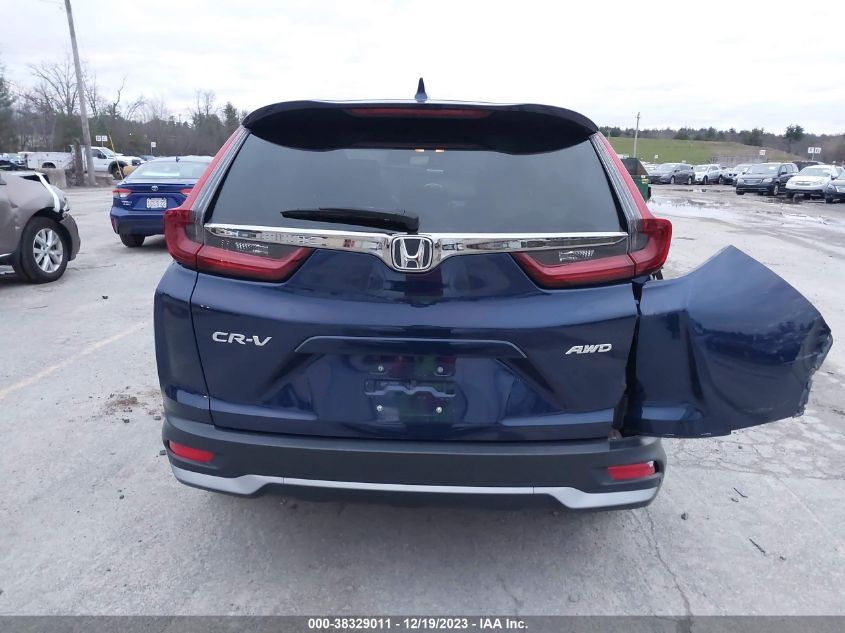 2020 Honda Cr-V Awd Ex-L VIN: 2HKRW2H80LH609172 Lot: 38329011