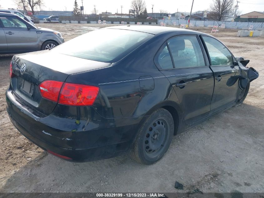 2012 Volkswagen Jetta 2.5L Se VIN: 3VWDX7AJ0CM310421 Lot: 38329199