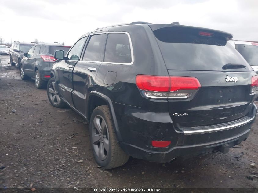 2014 Jeep Grand Cherokee Overland VIN: 1C4RJFCGXEC119809 Lot: 38329232