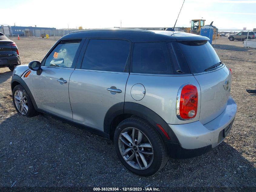 2012 Mini Cooper Countryman VIN: WMWZB3C59CWM05749 Lot: 38329304