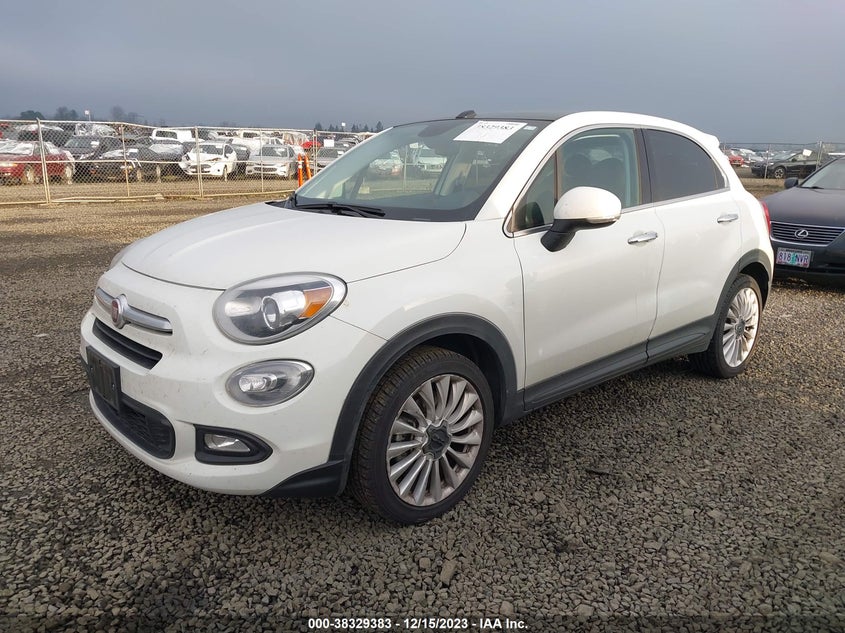 2016 Fiat 500X Lounge VIN: ZFBCFXDT5GP360233 Lot: 38329383