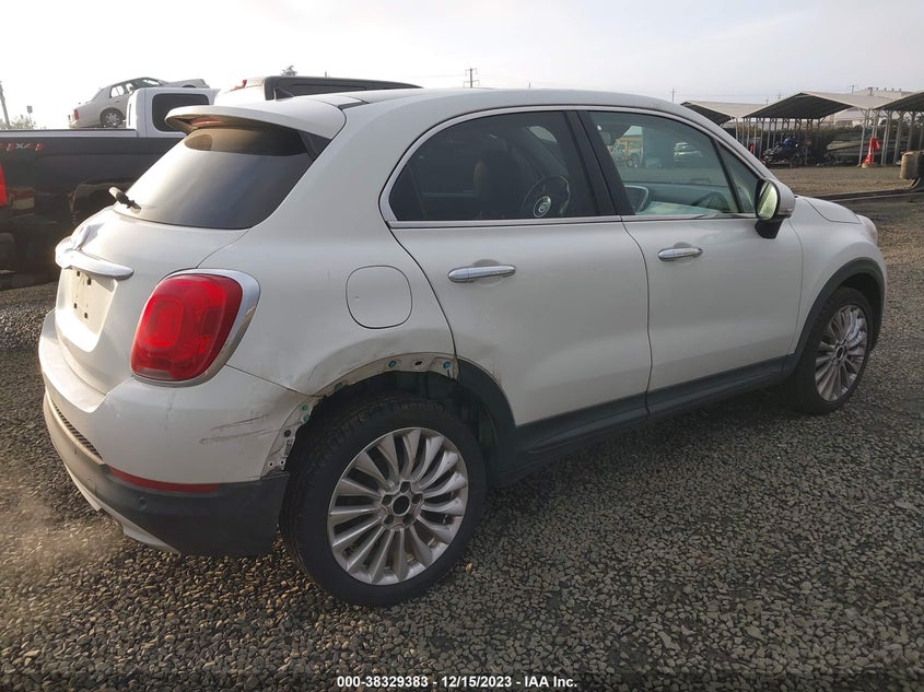 2016 Fiat 500X Lounge VIN: ZFBCFXDT5GP360233 Lot: 38329383