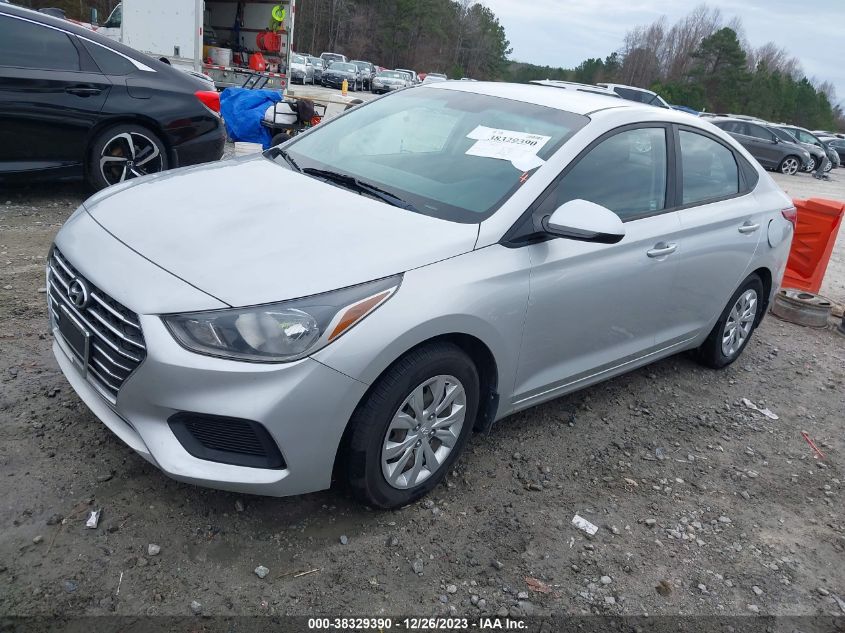 2020 Hyundai Accent Se VIN: 3KPC24A61LE095102 Lot: 38329390