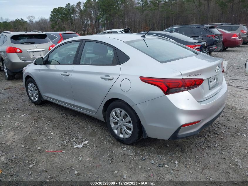 2020 Hyundai Accent Se VIN: 3KPC24A61LE095102 Lot: 38329390