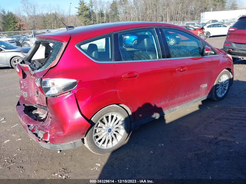 2014 Ford C-Max Energi Sel VIN: 1FADP5CU1EL520289 Lot: 38329614