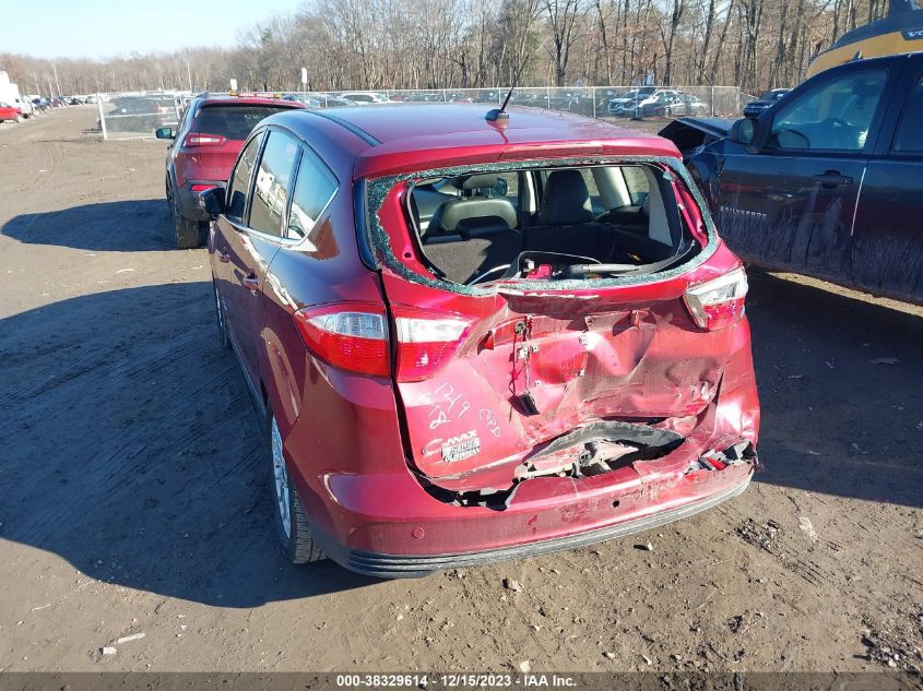 2014 Ford C-Max Energi Sel VIN: 1FADP5CU1EL520289 Lot: 38329614