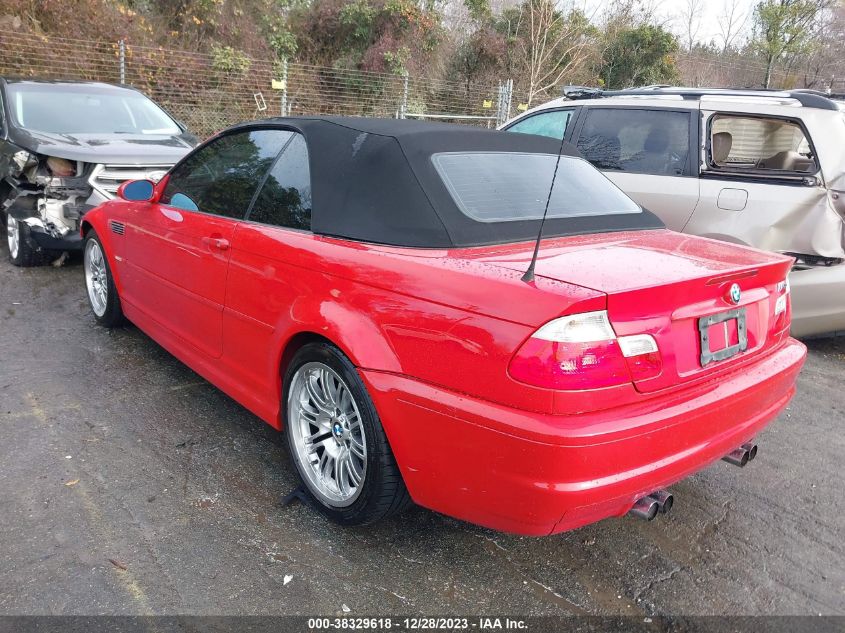 2001 BMW 3 Series M3 VIN: WBSBR93491EX20072 Lot: 38329618