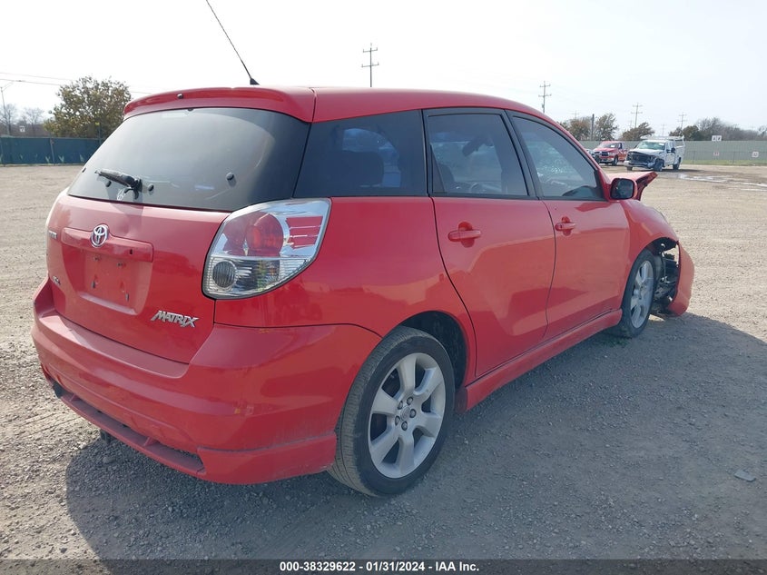 2007 Toyota Matrix Xr VIN: 2T1KR32E97C660367 Lot: 38329622