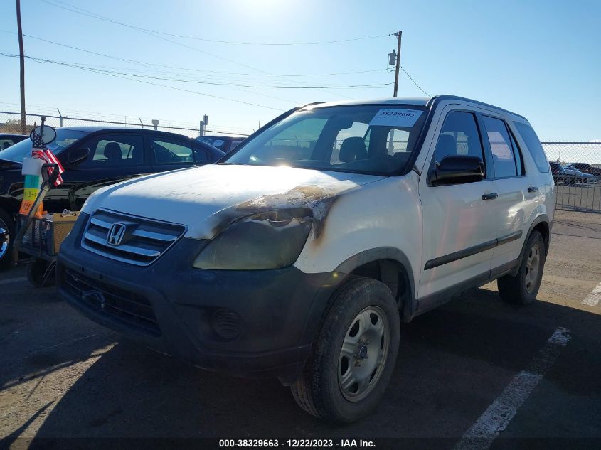 2005 Honda Cr-V Lx VIN: JHLRD68525C001013 Lot: 38329663