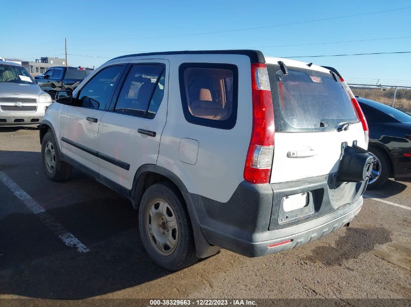 2005 Honda Cr-V Lx VIN: JHLRD68525C001013 Lot: 38329663