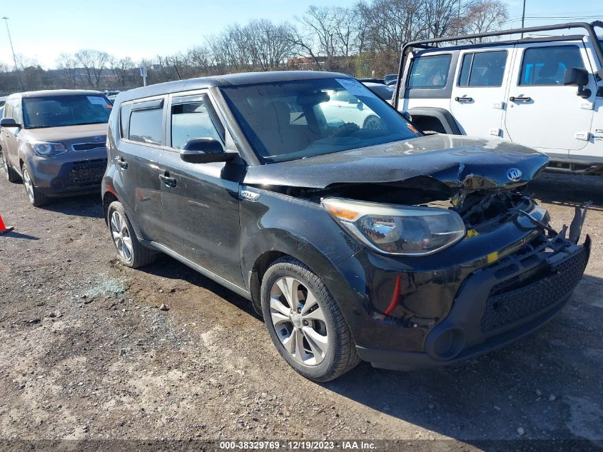 2014 Kia Soul + VIN: KNDJP3A50E7022414 Lot: 38329769