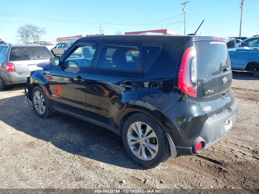 2014 Kia Soul + VIN: KNDJP3A50E7022414 Lot: 38329769