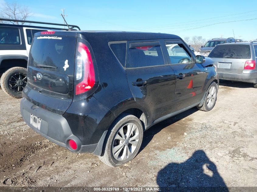 2014 Kia Soul + VIN: KNDJP3A50E7022414 Lot: 38329769