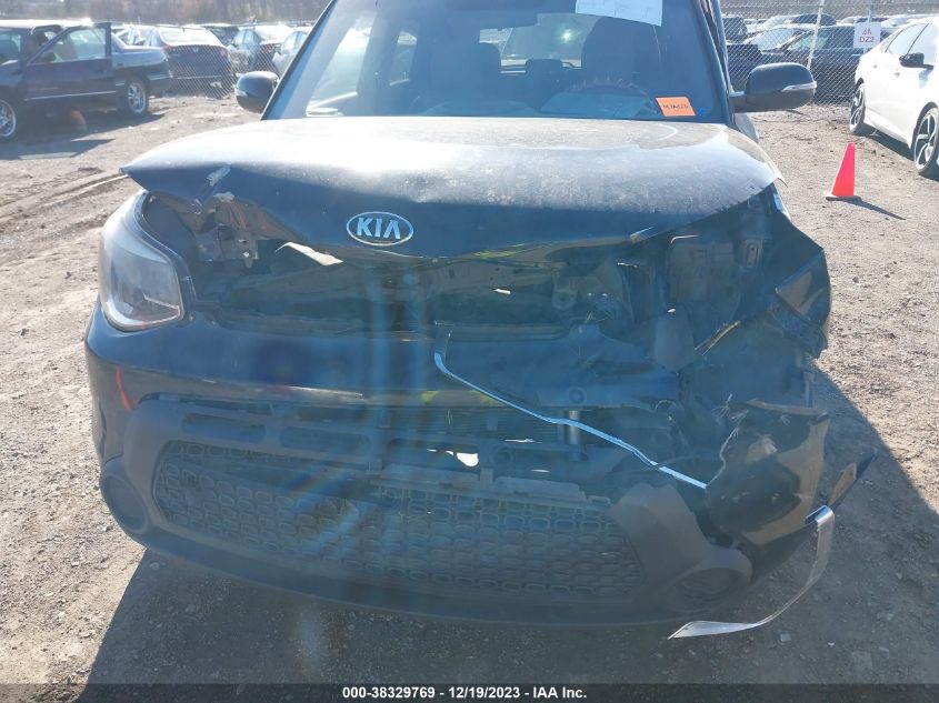 2014 Kia Soul + VIN: KNDJP3A50E7022414 Lot: 38329769