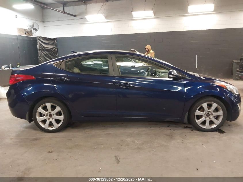 2013 Hyundai Elantra Limited VIN: 5NPDH4AE2DH251106 Lot: 38329852