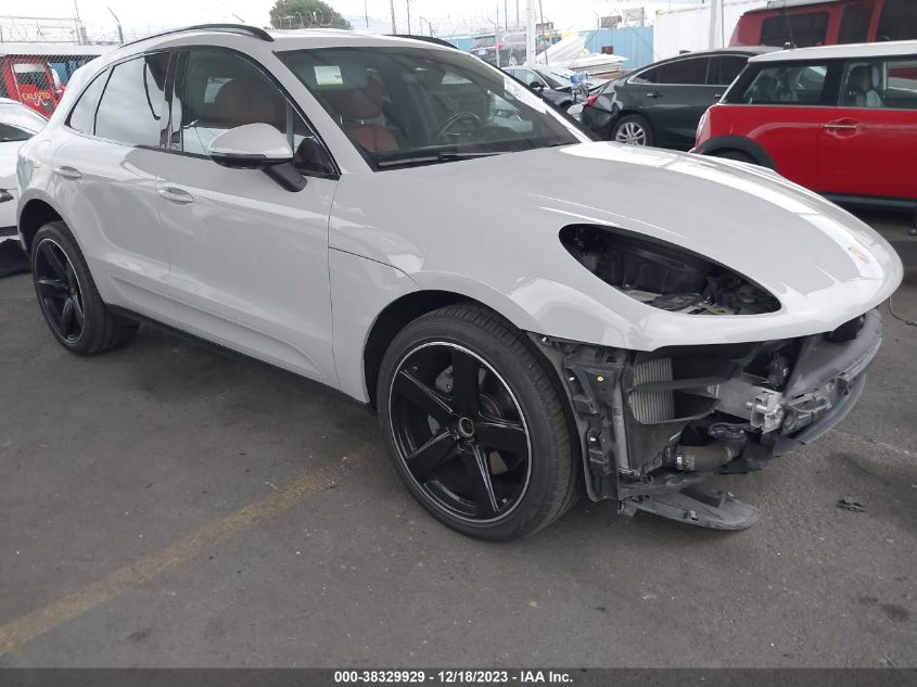 2021 Porsche Macan S VIN: WP1AB2A54MLB32556 Lot: 38329929