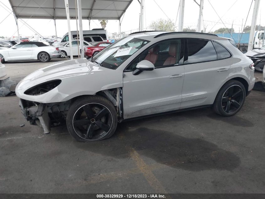 2021 Porsche Macan S VIN: WP1AB2A54MLB32556 Lot: 38329929