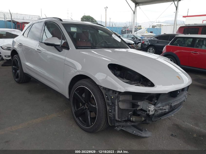 2021 Porsche Macan S VIN: WP1AB2A54MLB32556 Lot: 38329929